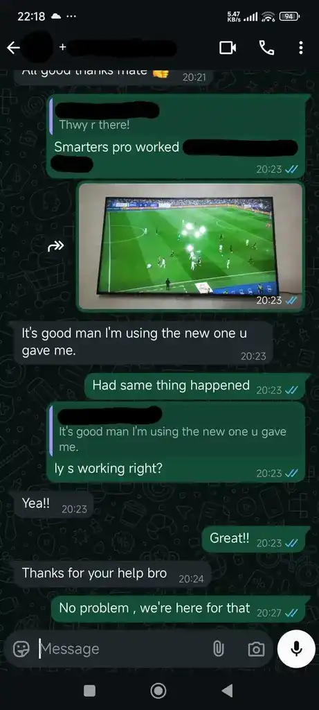 Wtsp2 - Tenetstreams IPTV Premium IPTV Subscription
